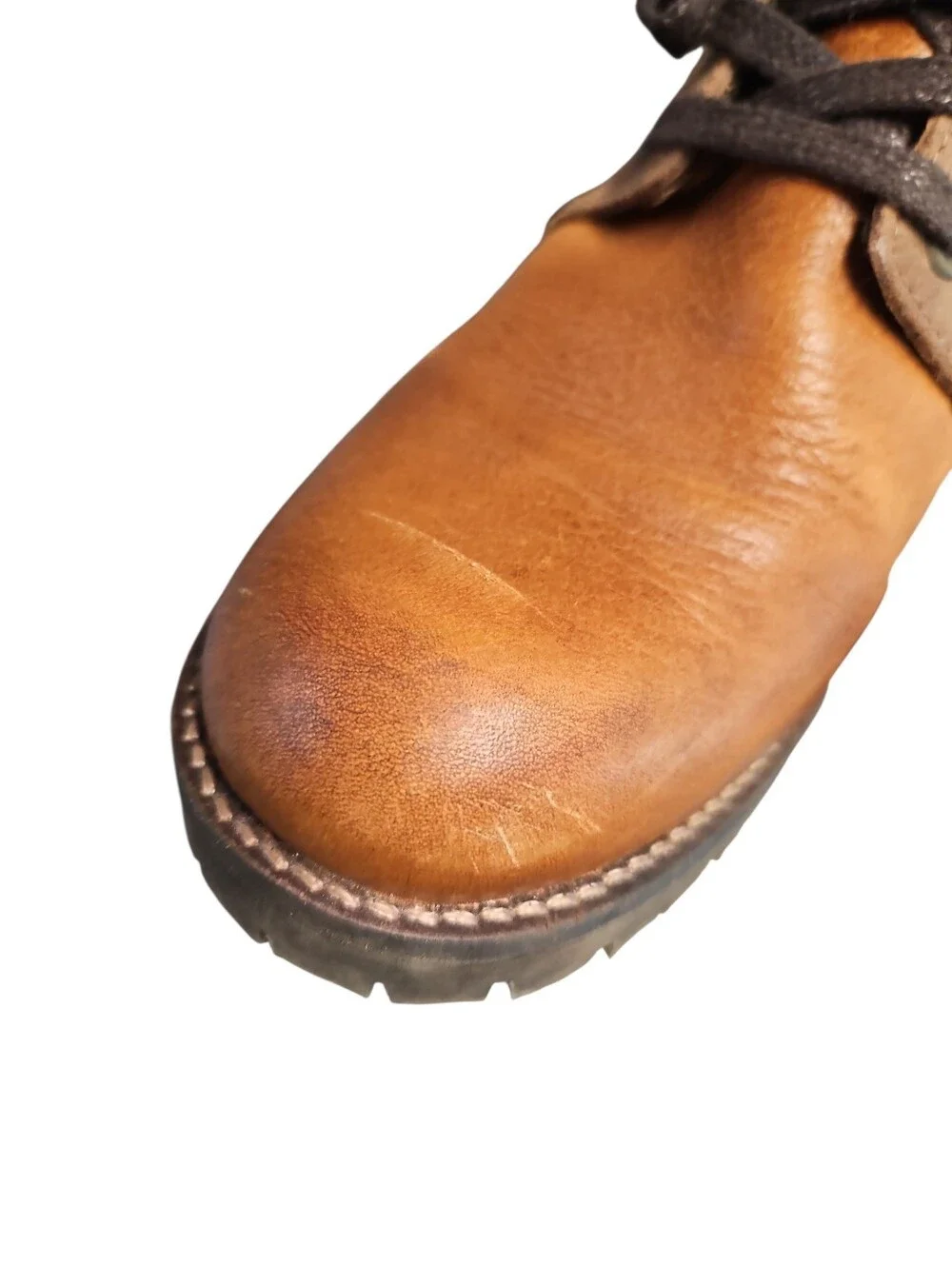 Bullboxer Leather Women’s Ankle Boots - Cassie Size 9M Brown